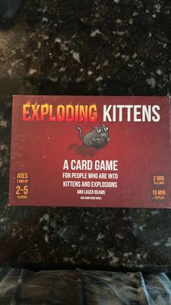 Exploding Kittens card game