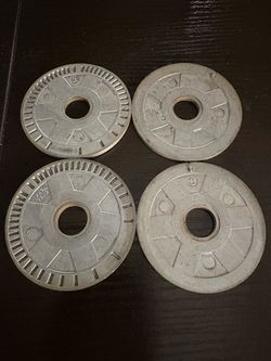 Set of 4 Standard Weight Plates