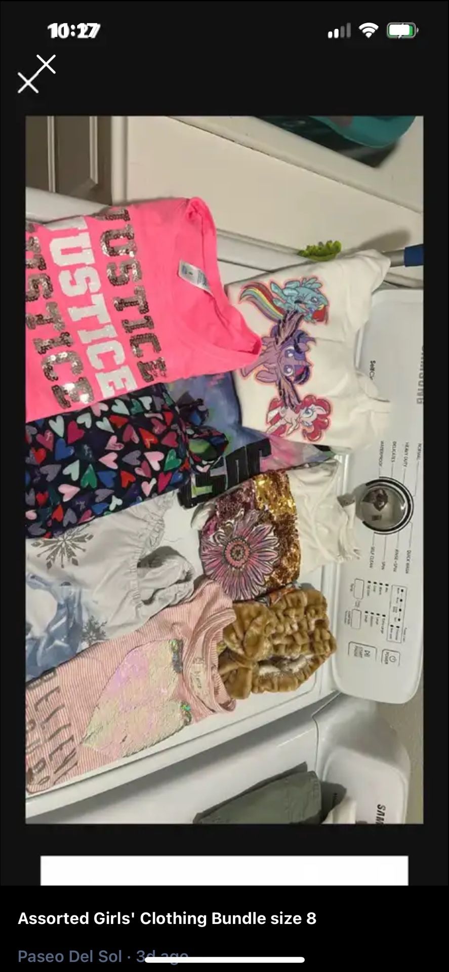 Girls Name Brand Clothing Size 8