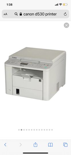 Canon D530 Laser Printer And Scanner 
