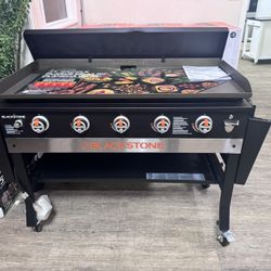 5 Burner 44” Griddle “black stone” 