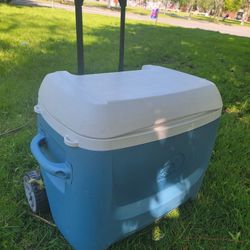 Igloo cooler on wheels