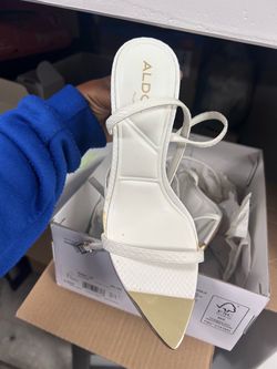 Aldo White heels
