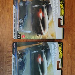 Hot Wheels Fast & Furious - HW Premium 1993 Honda Civic Coupe EX EJ1 SET OF 2