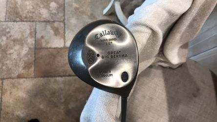 Callaway. Great big Bertha Ruger titanium 11° driver ladies gems.