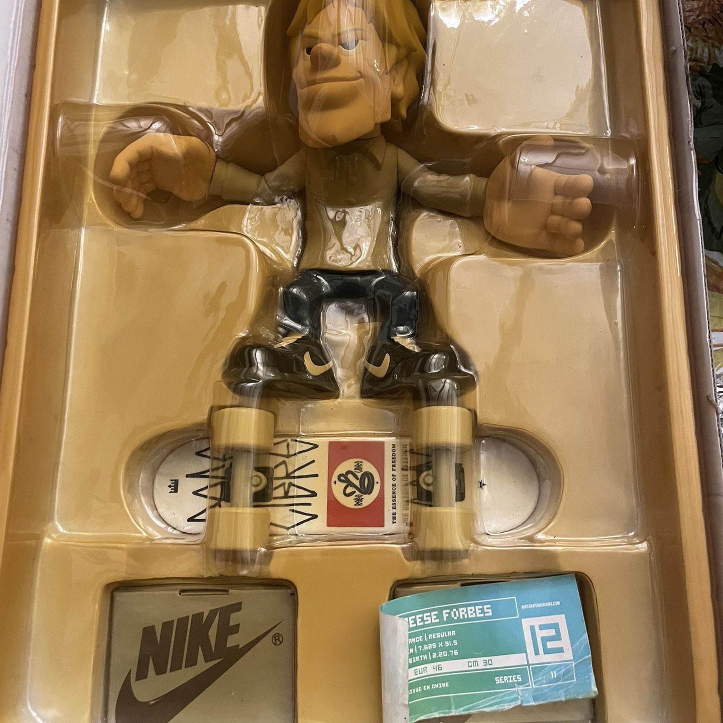 フィギュア MEDICOM TOY×NIKE SB REESE FORBES フィギュア限定