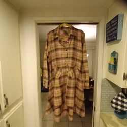 Tunic Shirt Dress- Size 2XL