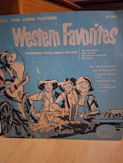 Western Favorites  LP VINYL