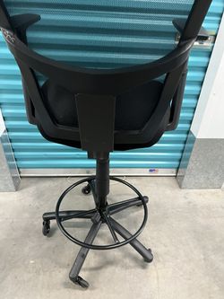 Drafting Chair - Tall Office Chair for Standing Desk, High Work Stool, Counter H Thumbnail