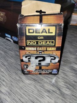 Deal Or No Deal Card Game
