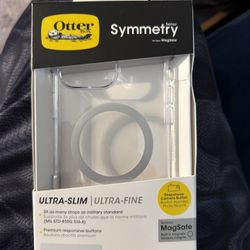 Brand New Otterbox Symmetry with Camera Control Button (Clear) with MagSafe for IPhone 16 Pro Max.