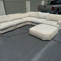 Havertys $5000 Cream Modular Sectional