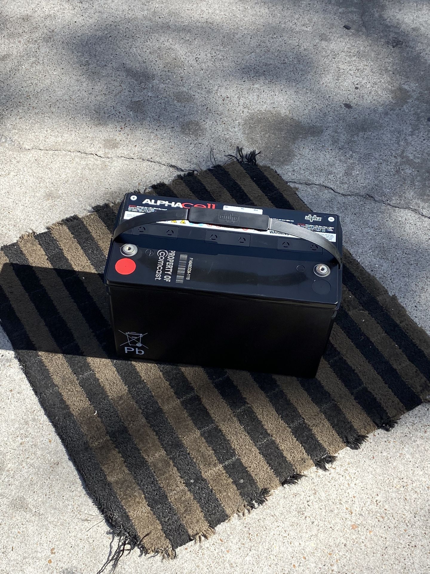 ALPHACELL 240 XTV BATTERY