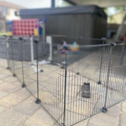 Outside cage for turtles