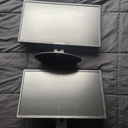 2 - 20” LED Monitors