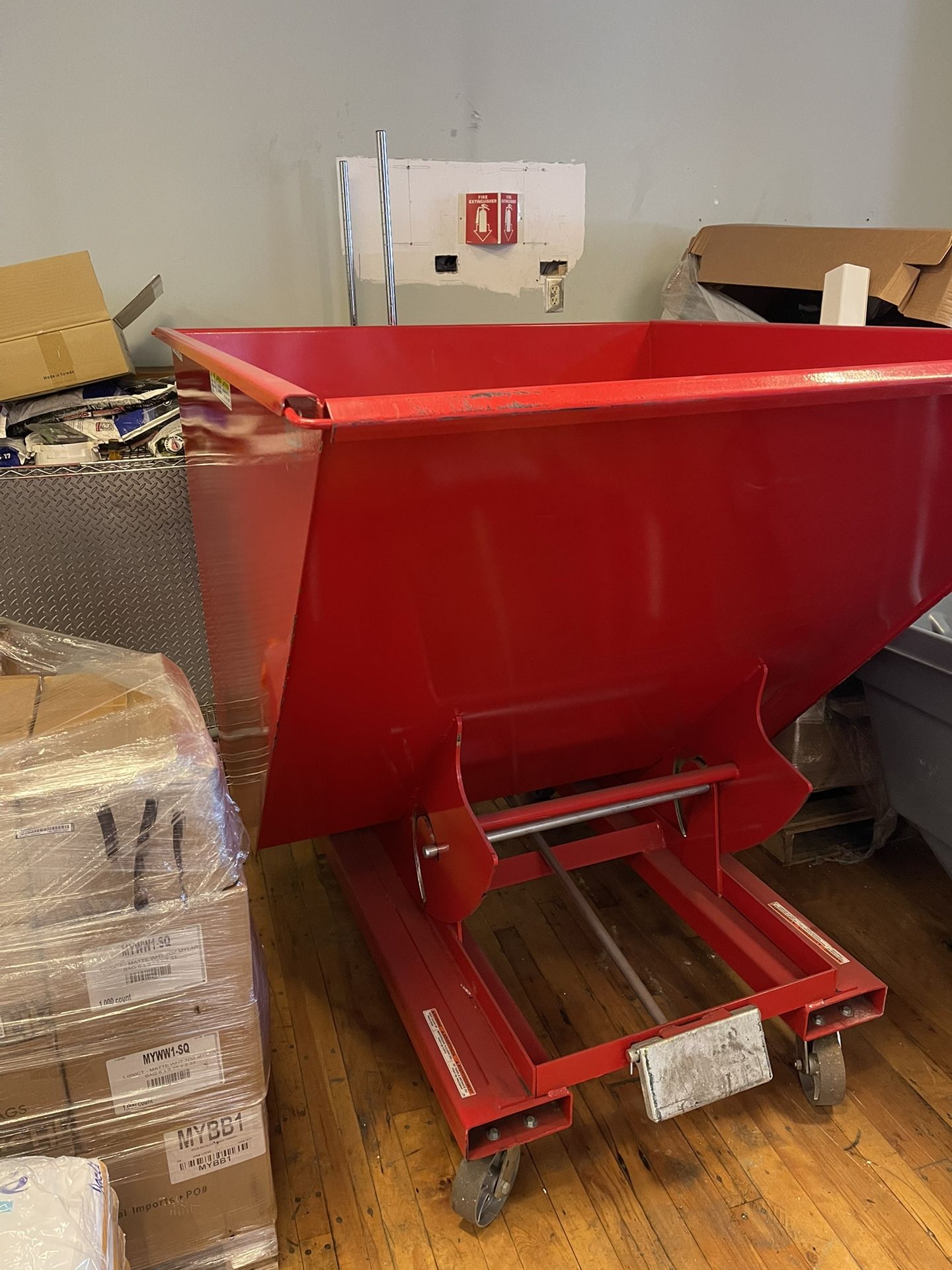 Forklift Dumpster