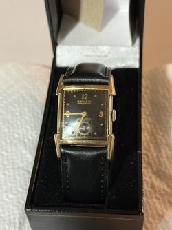 Rare Black Dial Gruen Vintage Watch