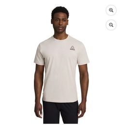 Reebok Men's and Big Men's Graphic Tee, Sizes 2XL color pumice stone 2 for $20