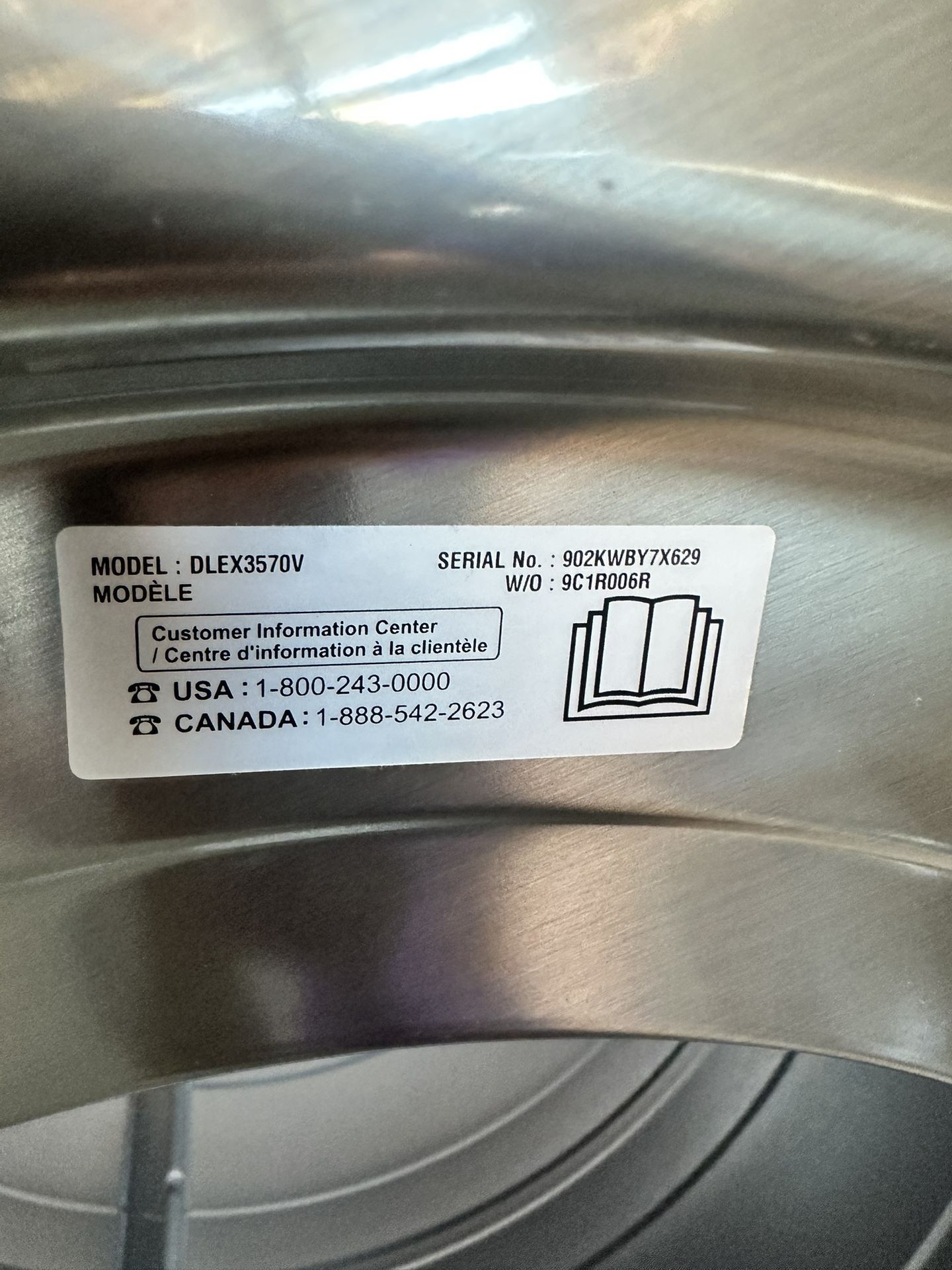 LG Washer And Electric Dryer