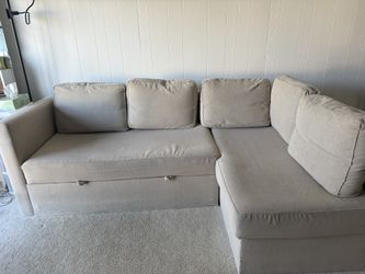 Beige Sofa Bed