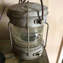 Nautical vintage lamp