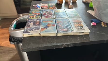 Disney vhs movies original package and all inserts and warranty