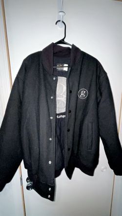 Vintage 1990s Garth Brooks "World Tour" Jacket Wool Blend Varsity Style Snap Front Coat Size XL (24.75" X 27.25") Auburn Sportswear USA