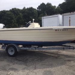 19 Foot Center Console MFG and Trailer 