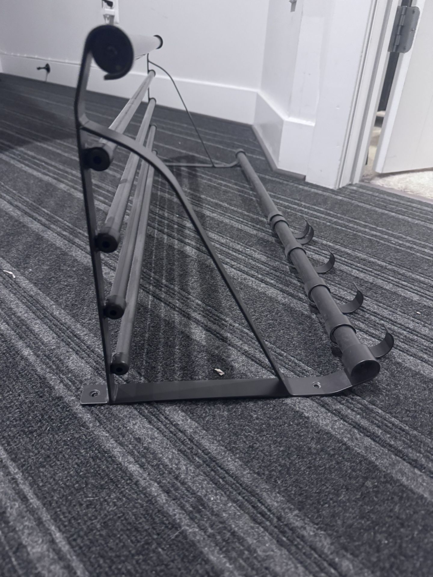 Metal Coat Rack Shelf