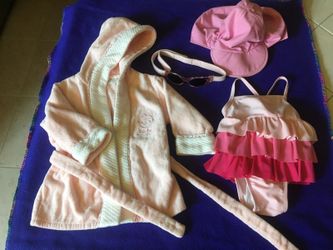 Baby Girl Swim set