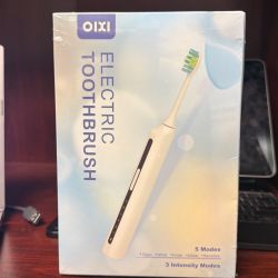 New OIXI Sonic Electric Toothbrush with 5 Modes, IPX7 Waterproof