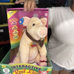 Vintage Babe Pig In The city Plush 