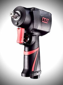 Mighty Seven NC-3612Q 3/8 in. Drive Quiet Mini Aluminum Impact Wrench