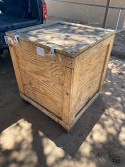 Wooden crates or pet houses