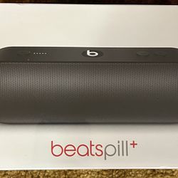 Brand New In Box, Sealed Beats Pill Plus By Dr. Dre- Black
