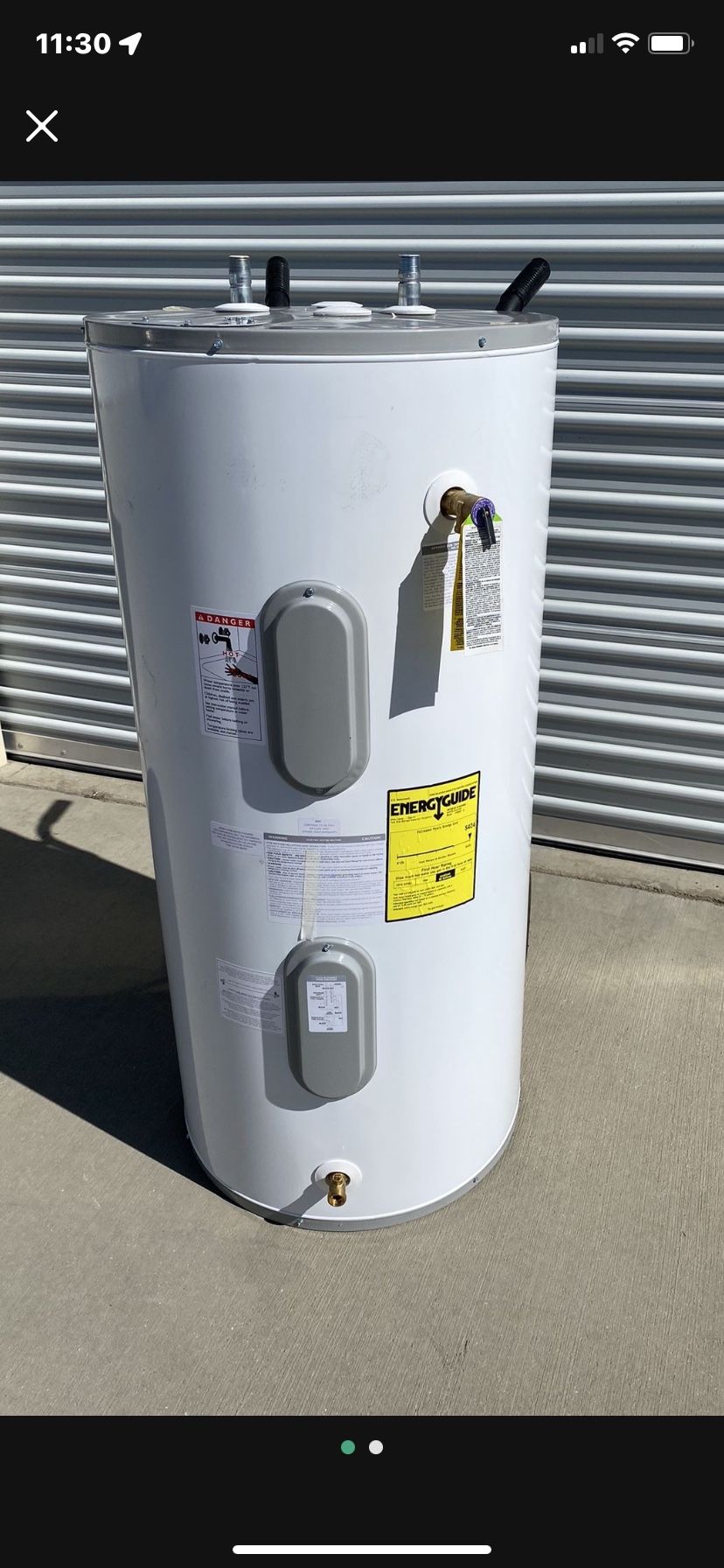 Electric 40 Gallon Water Heater