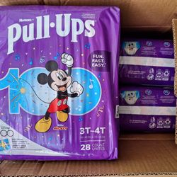 Huggies Pull Ups 3t-4t Count 112