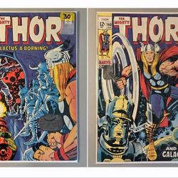 Marvel Thor Galactus Comic Books 