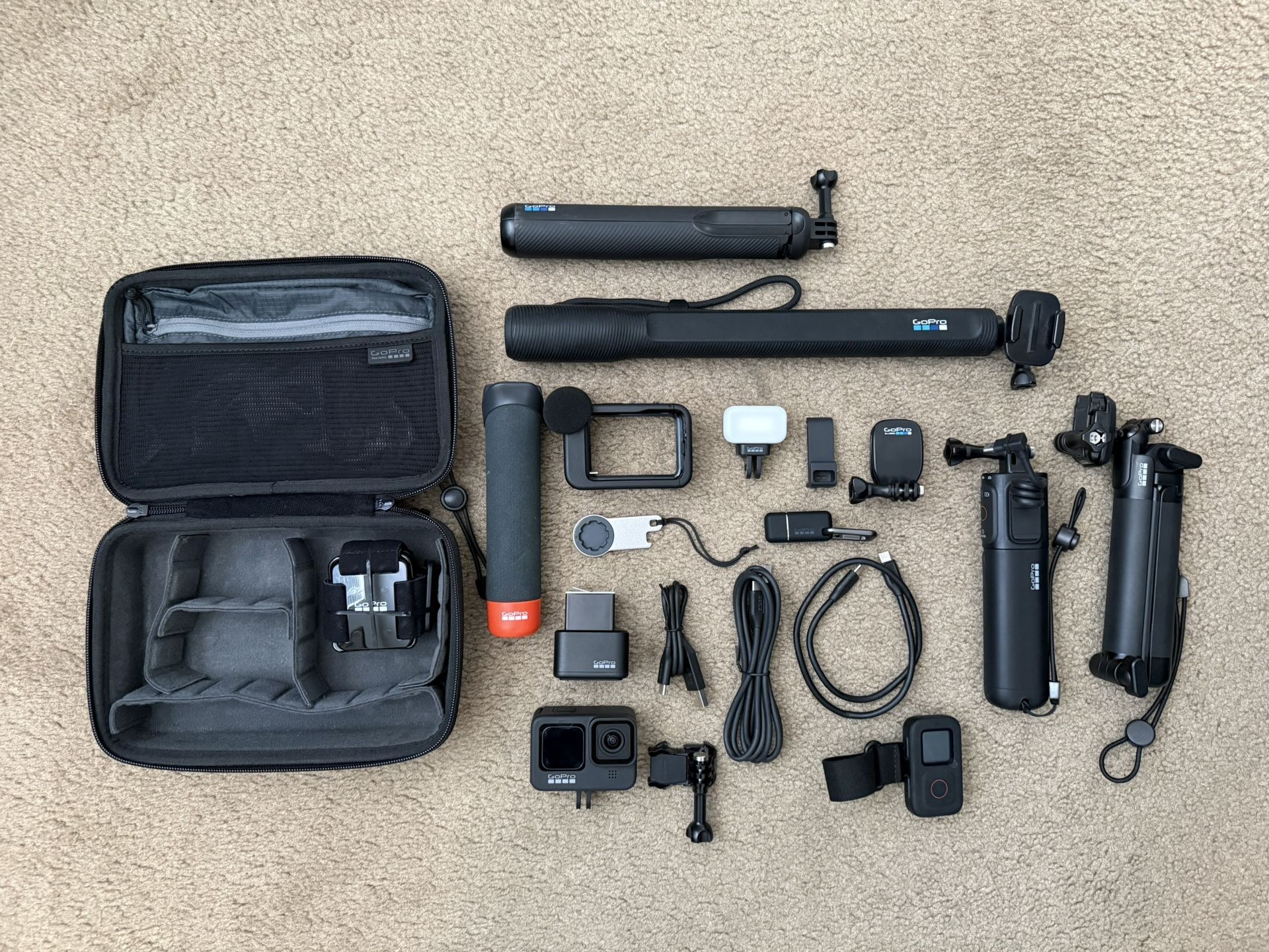 GoPro Hero 9 + GoPro Accessories