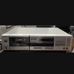 Lot of 3 repair needed Sony cassette tape deck stereo system dvd recorder 5 cd disc changer