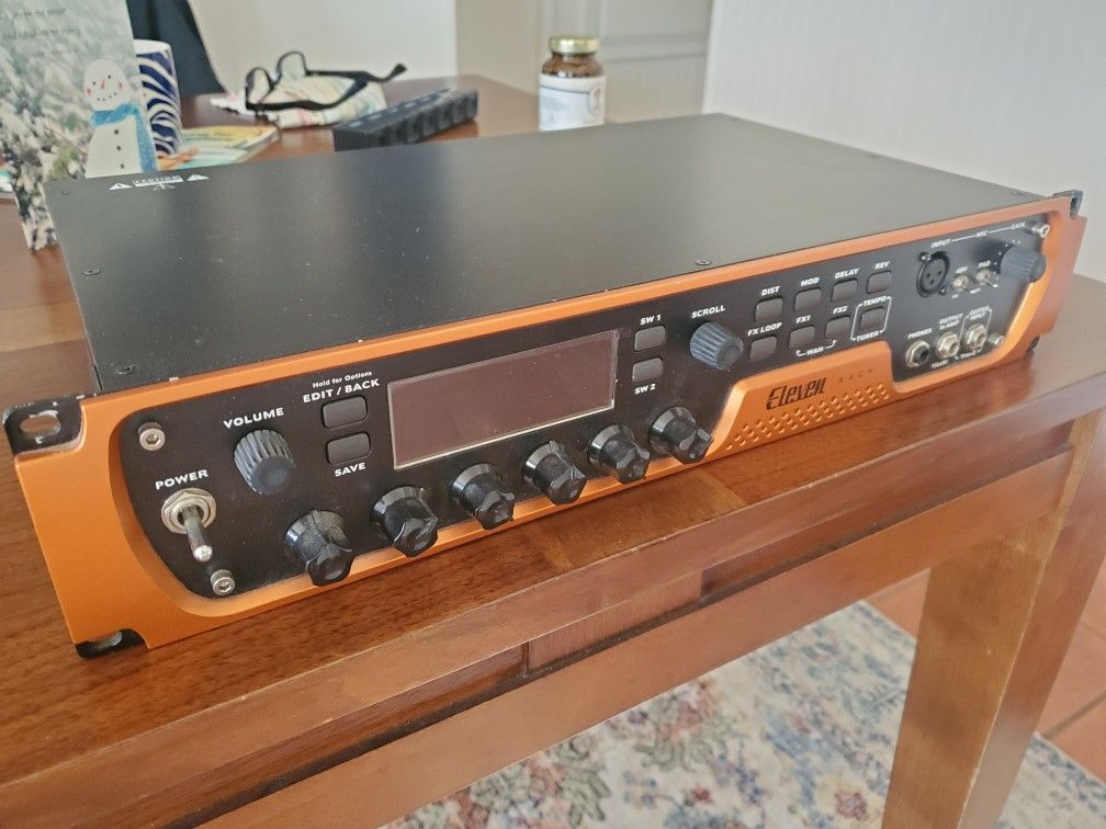 Avid Eleven Rack Guitar Processor