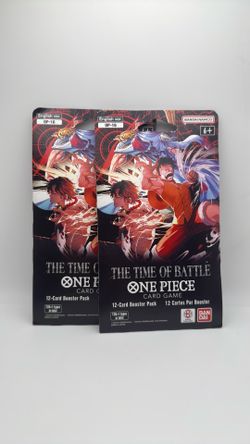 One Piece OP-16 The Time of Battle  Blister - Lot of 2