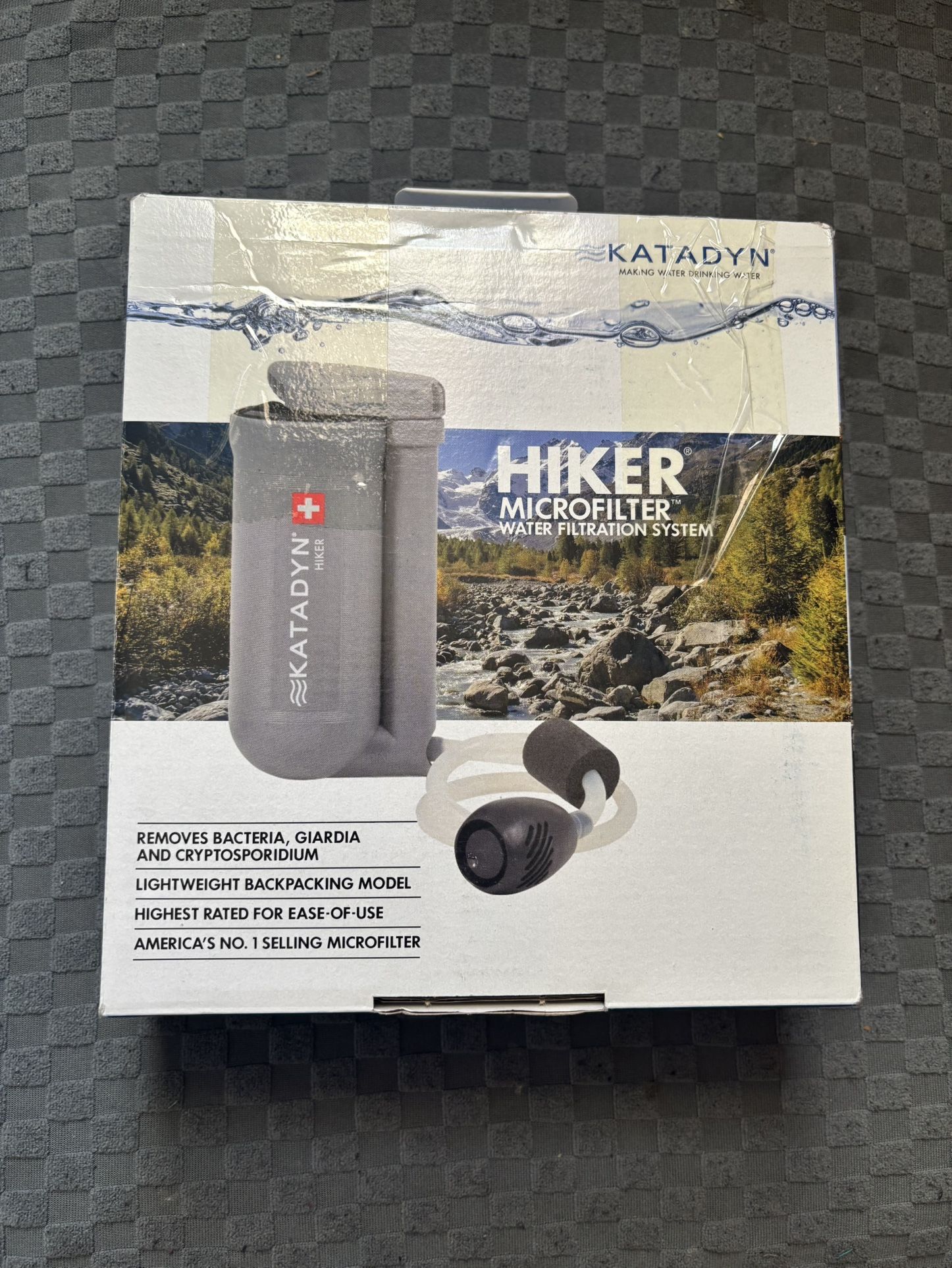 Katadyn (contact info removed) Hiker Microfilter Water Filter System New