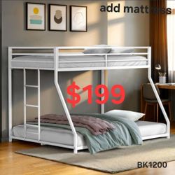 TWIN FULL BUNK BEDS SPECIALS DESCUENTO FÁCIL DE CALIFICAR NO MONEY DOWN NO CREDIT CHECK 