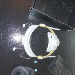 Vr Headset Strap With Earbuds