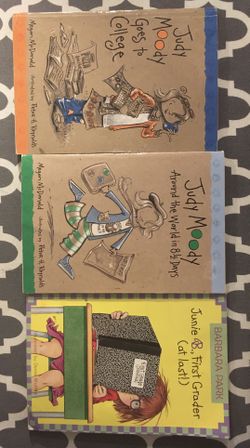 Judy Moody Books and  Junie B.,First Grade at last