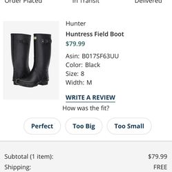Hunter Rain Boots 