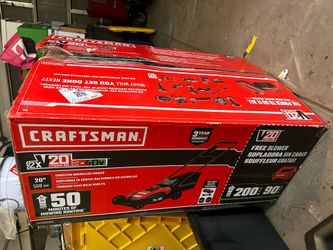 Brand New Craftsman’s Lawn Mower & Blower
