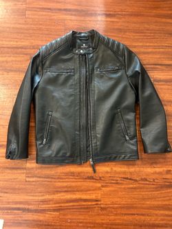 Springfield Urban Daily Faux Leather Moto Jacket – L