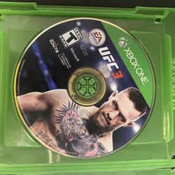 XBOX ONE UFC 3 Video Game 